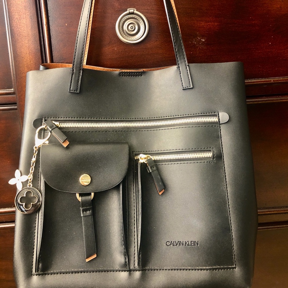 Calvin Klein Double Strap Shoulder Bag